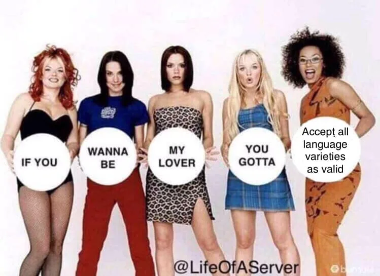 dialect meme