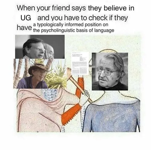 universal grammar meme