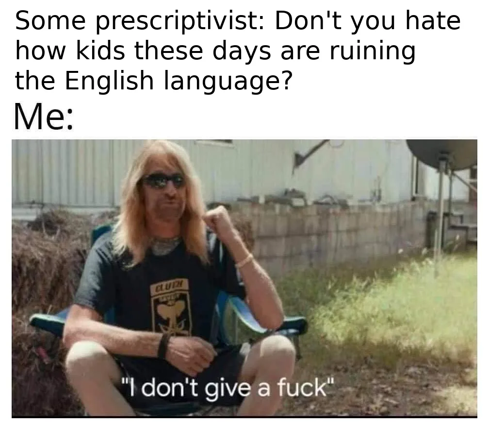 prescriptivism meme