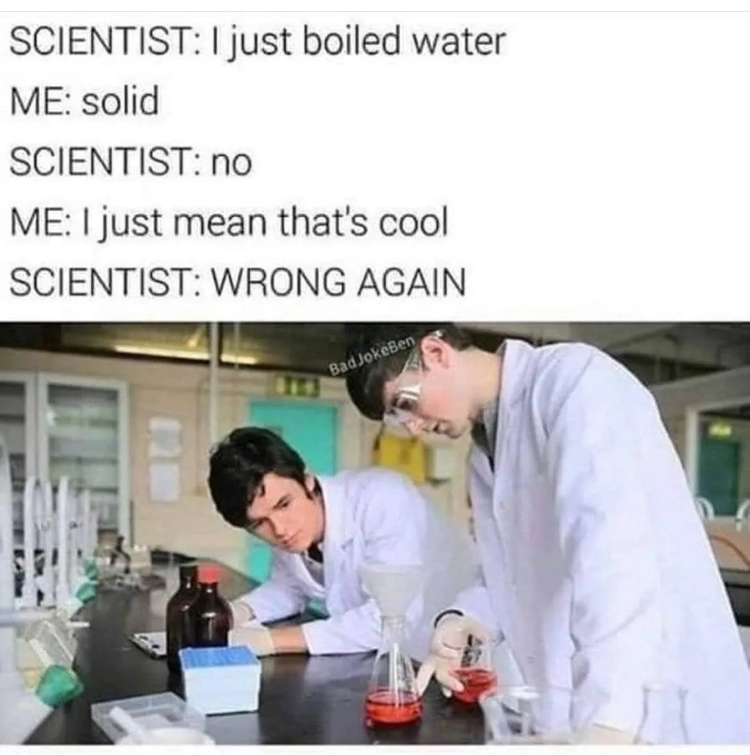 scientist meme