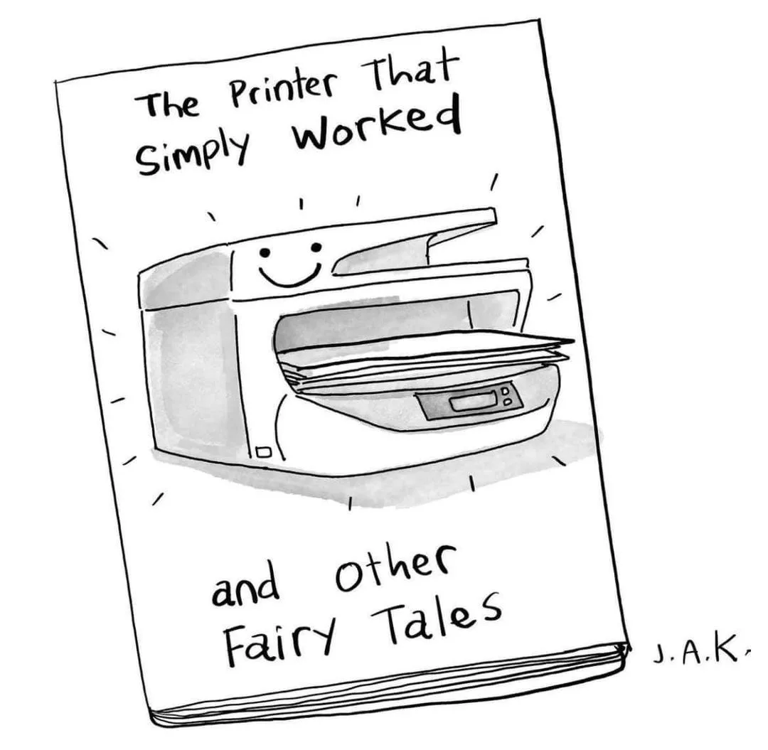 printer meme