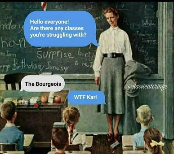 Karl Marx meme