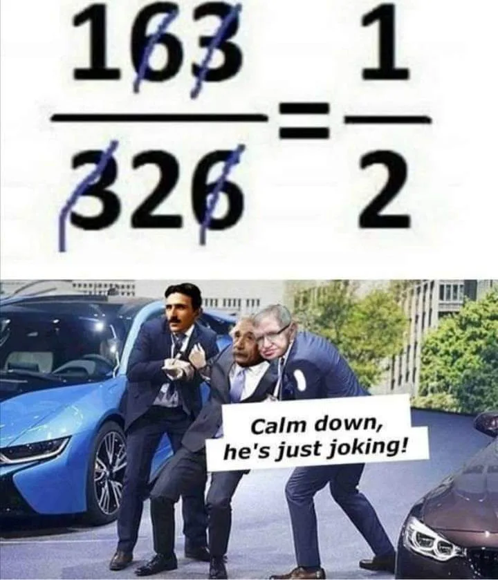 mathematics meme