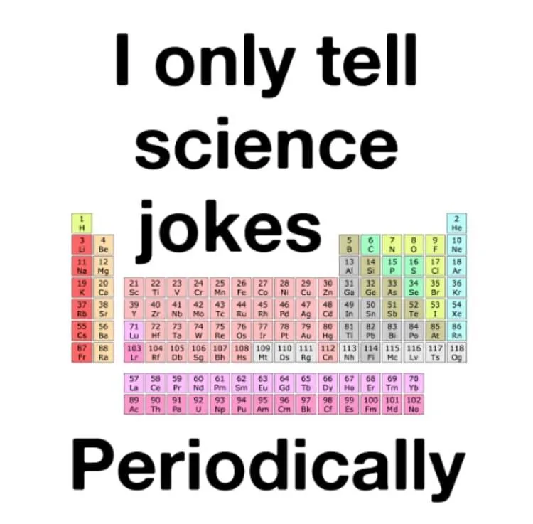 periodic table meme