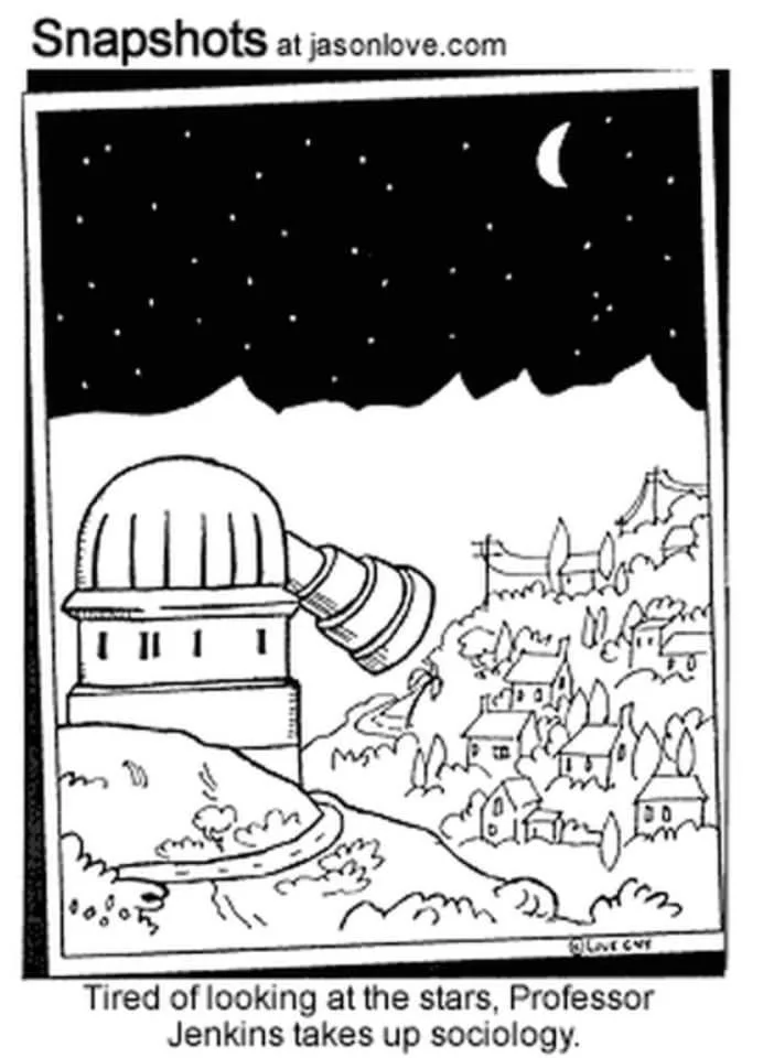 telescope meme