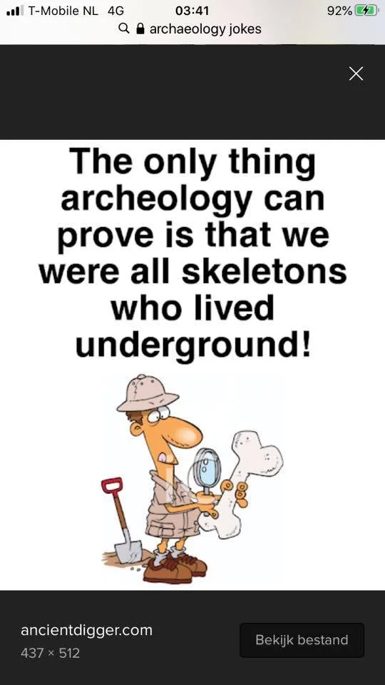 archaeology meme