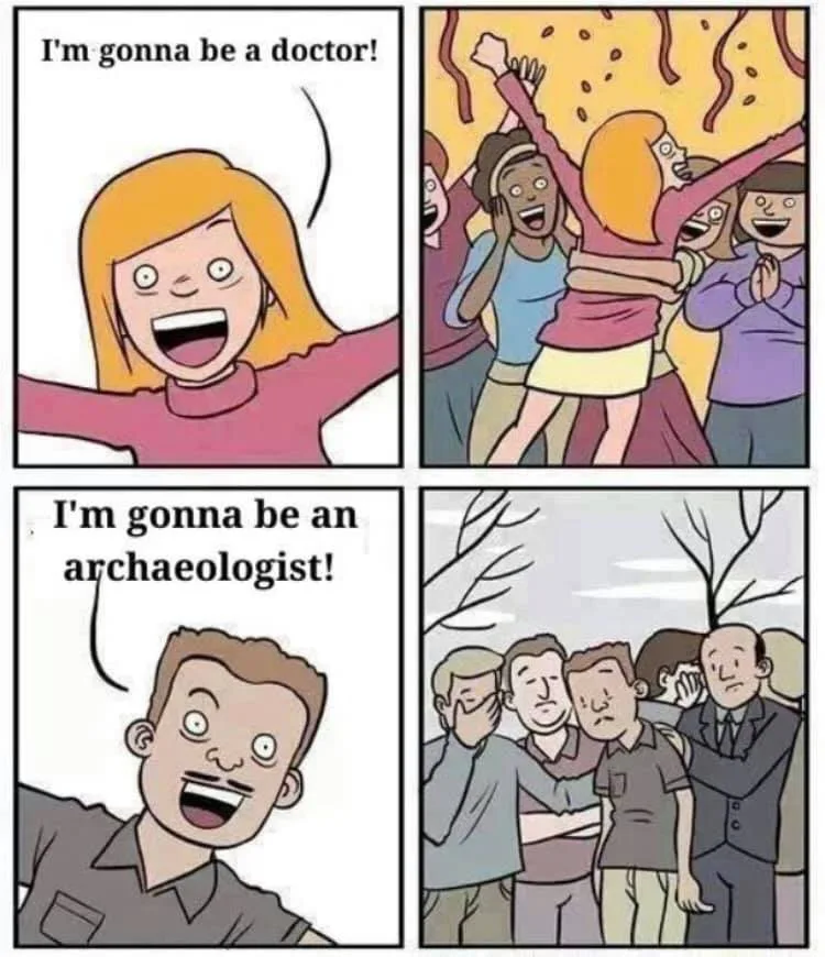 archaeologist meme
