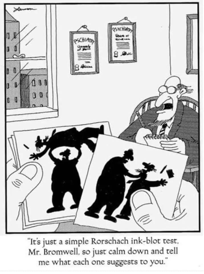 Rorschach test meme