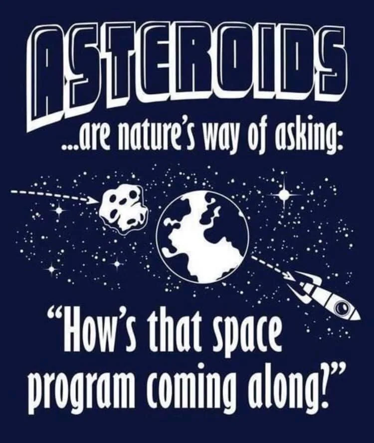 asteroid meme