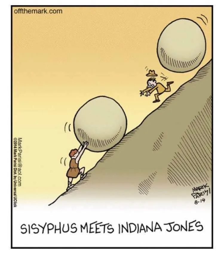 sisyphus meme