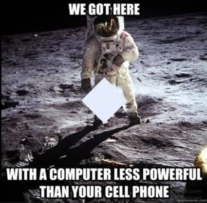 moon landing meme