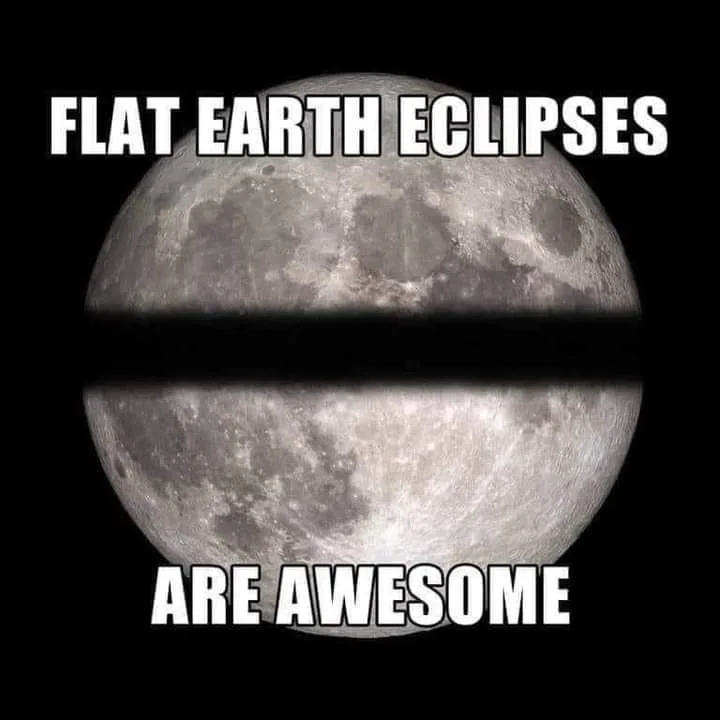 flat earth meme