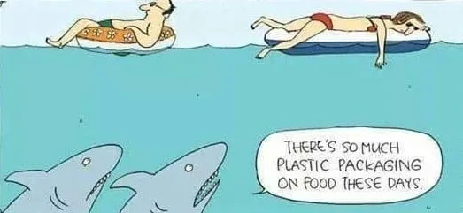 shark attack meme