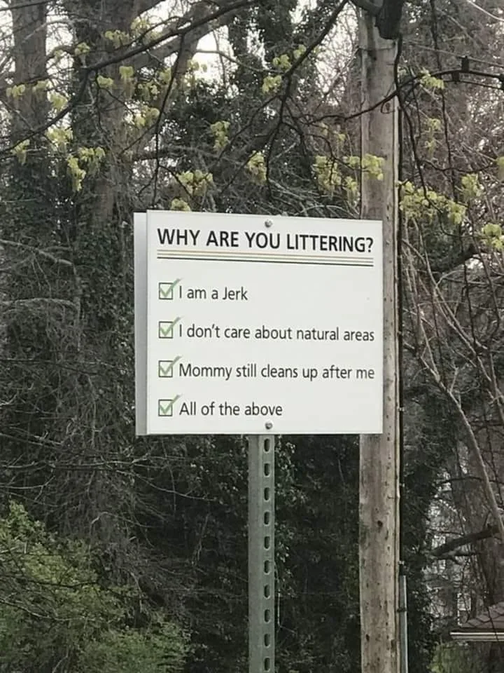 littering meme