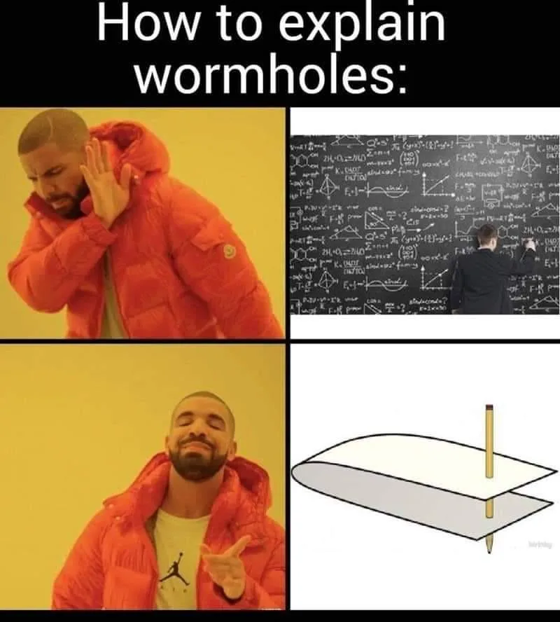 spacetime meme