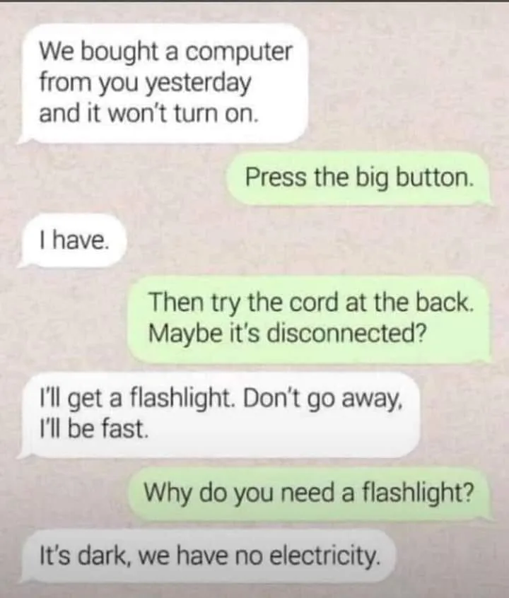 electricity meme