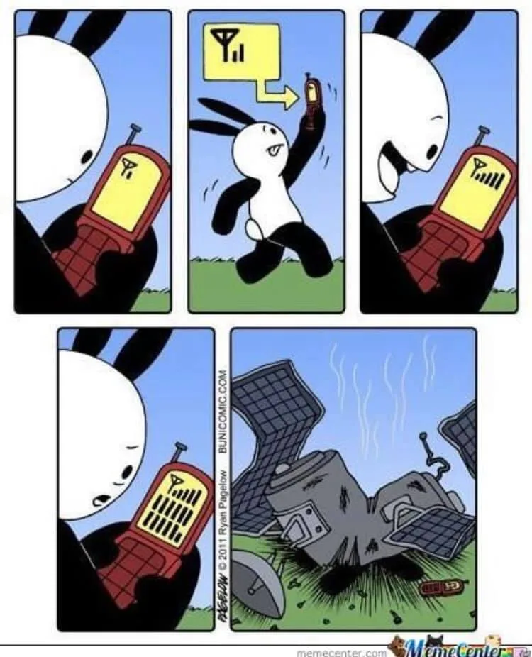 satellite meme