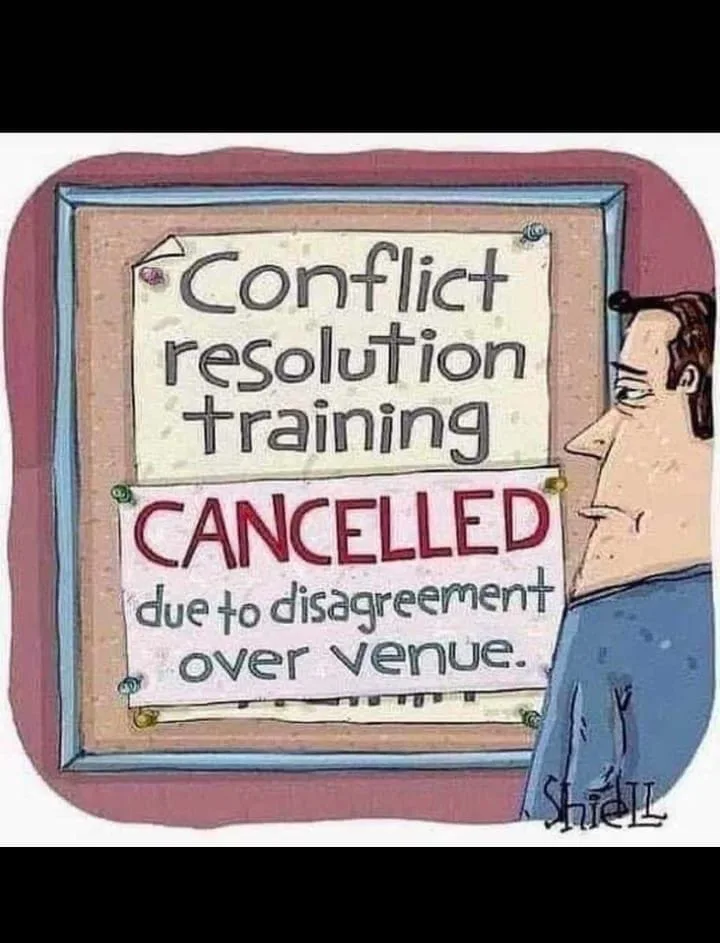conflict resolution meme