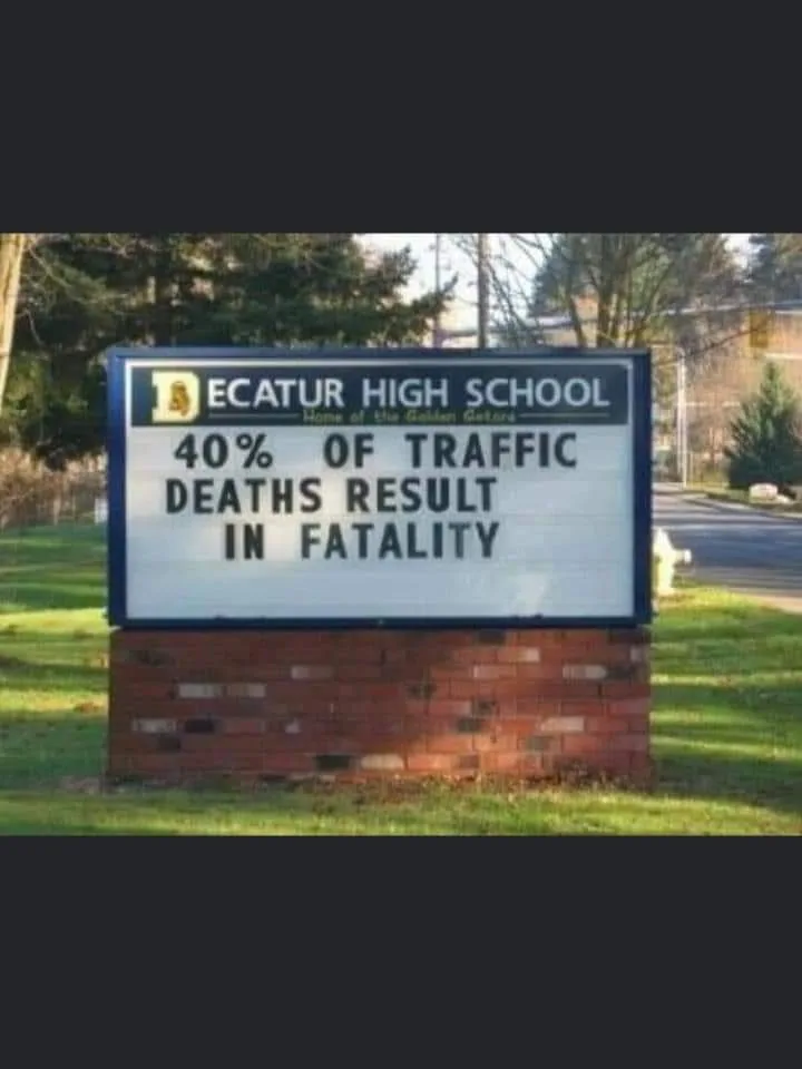 car accident meme