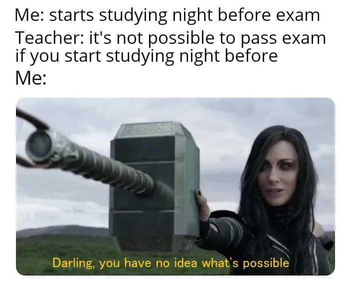 study meme