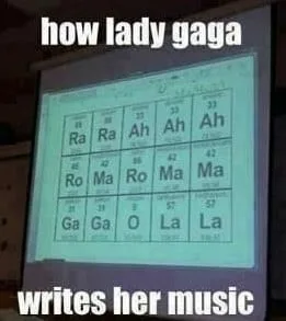periodic table meme