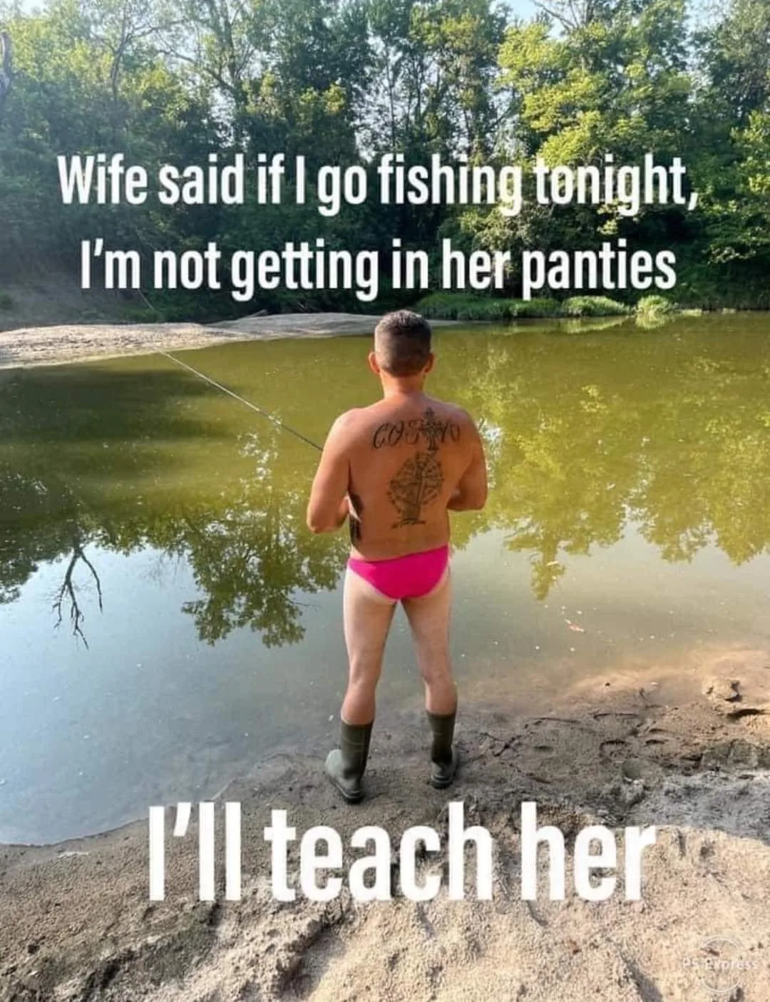 fishing meme
