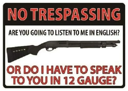 trespassing meme