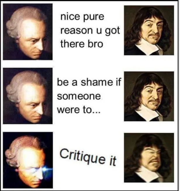 Rene Descartes meme