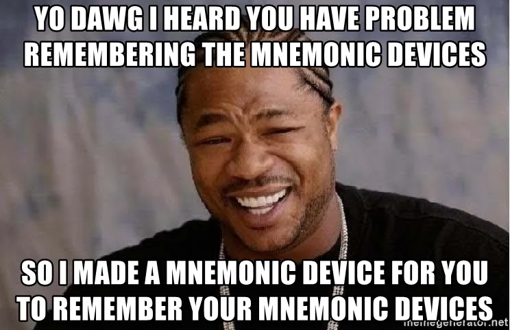 mnemonic device meme