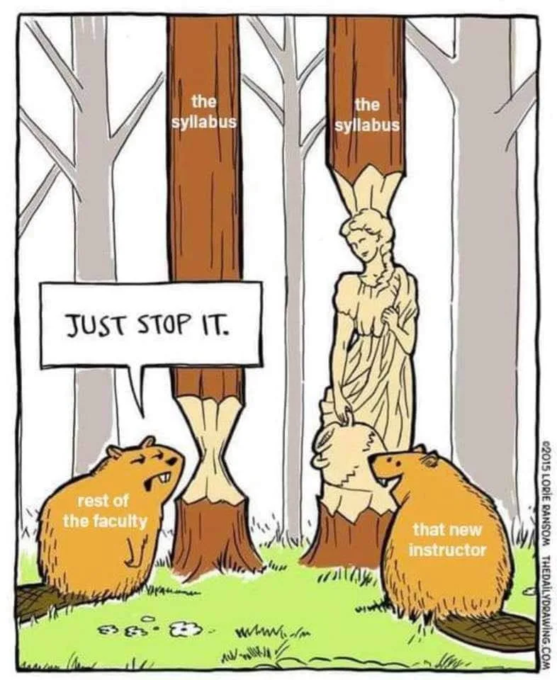 syllabus meme