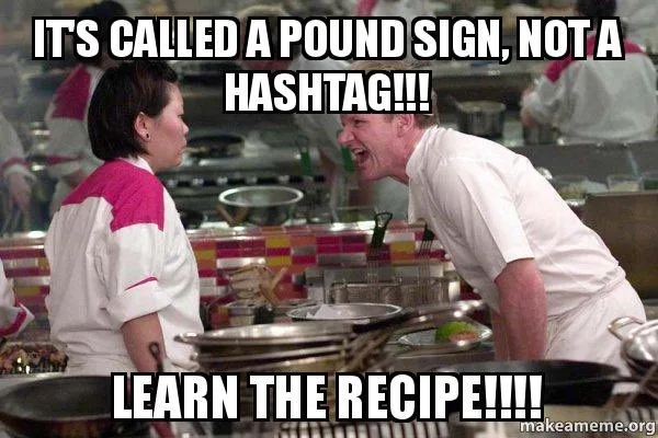 hashtag meme