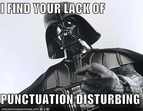 punctuation meme