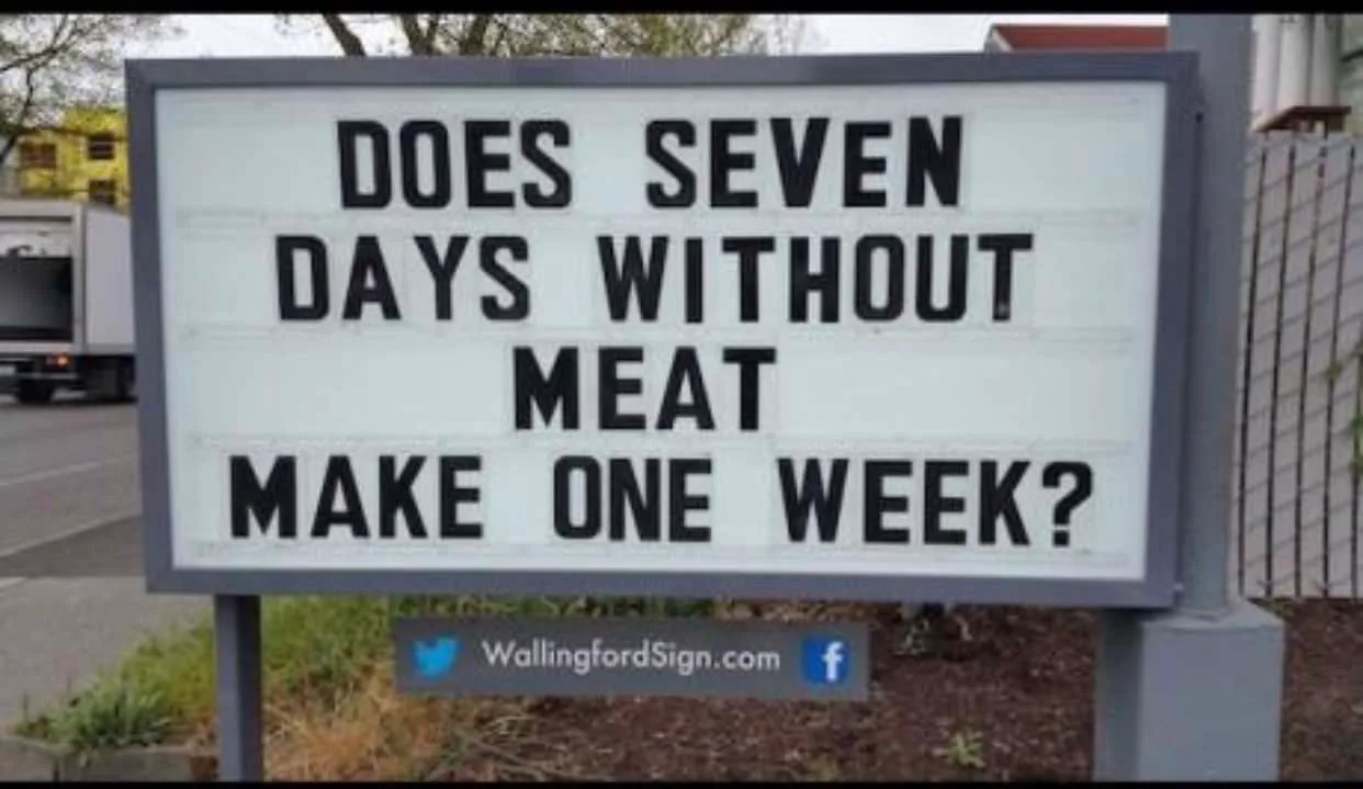 meat eating meme