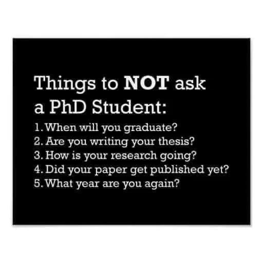graduate student meme