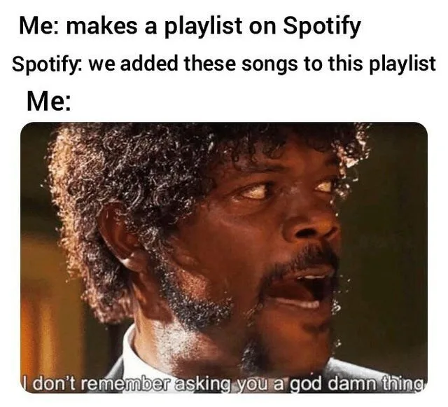 Spotify meme