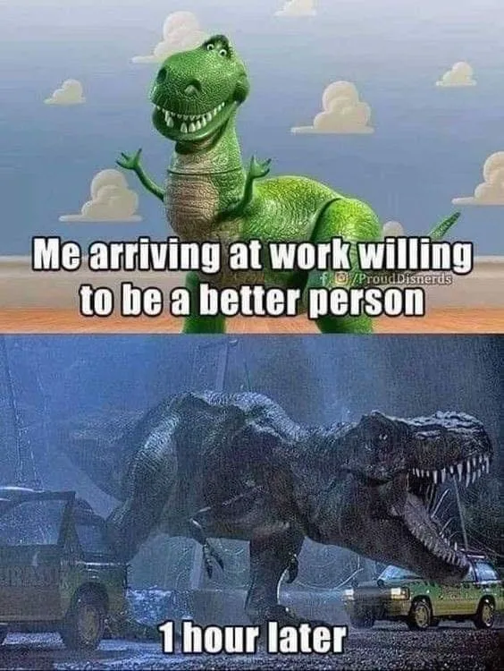 work meme