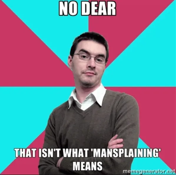 mansplaining meme