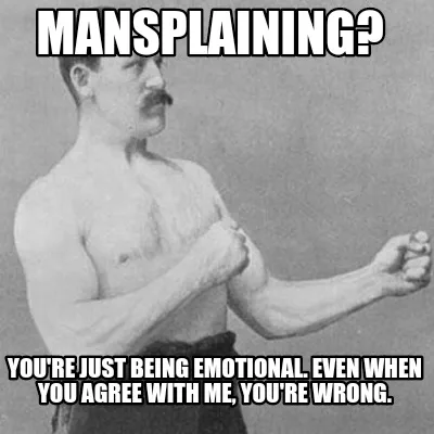 mansplaining meme