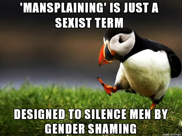 mansplaining meme