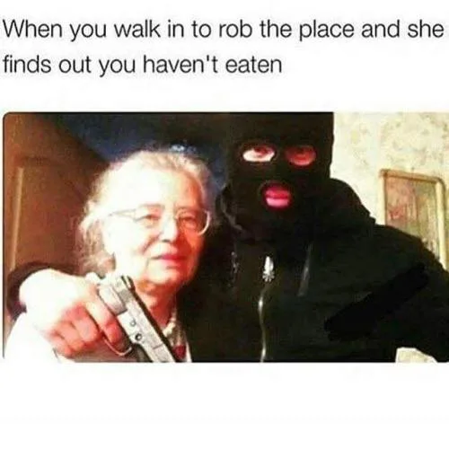 robbery meme