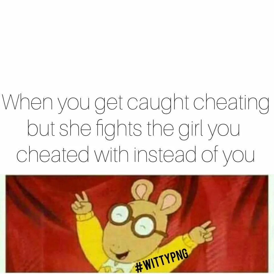 cheating (affair) meme