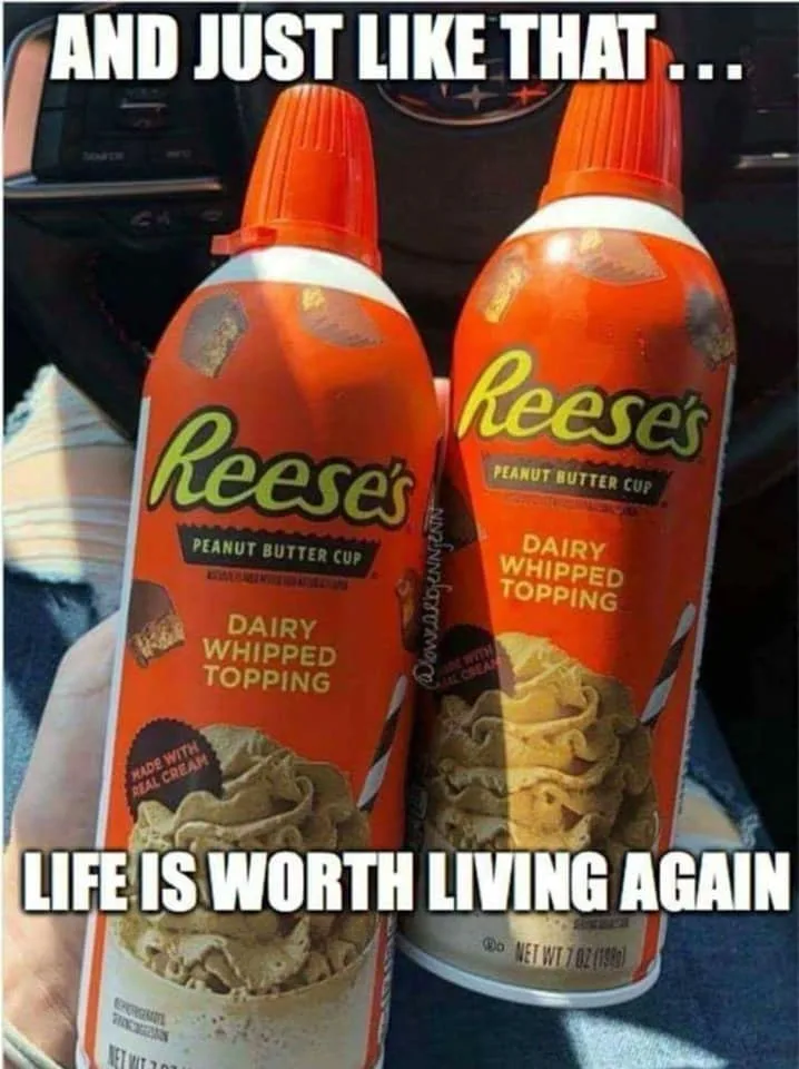 whipped cream meme
