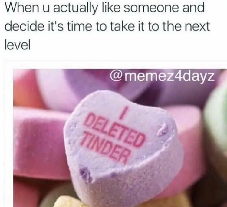 Tinder meme