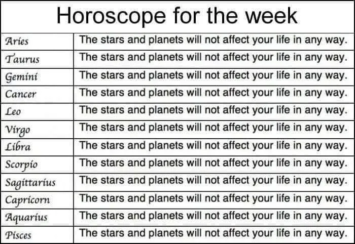 horoscope meme