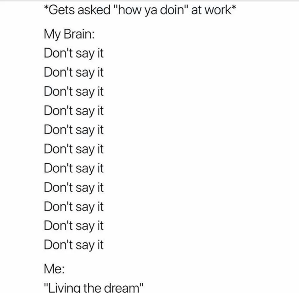 work meme