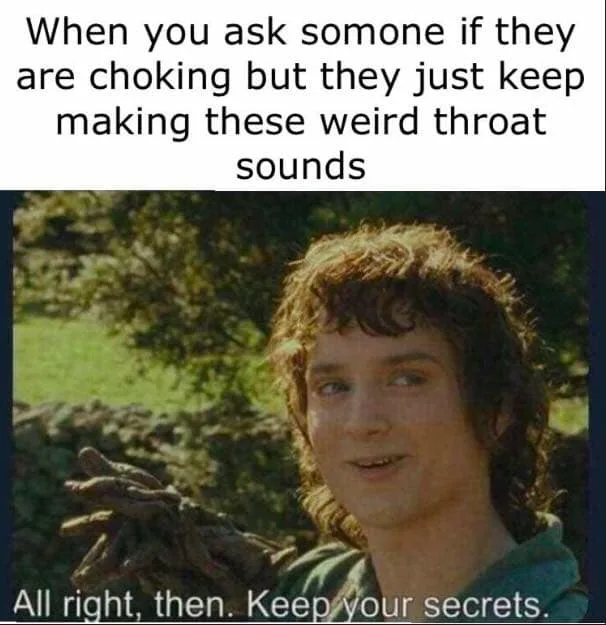 choking meme