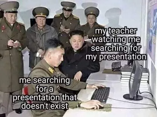 assignment meme
