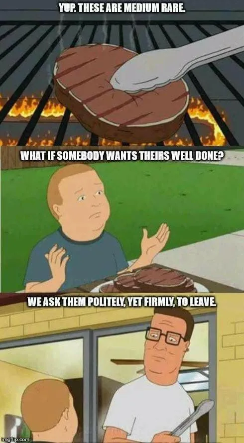 raw meat meme