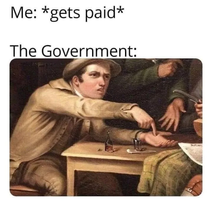 taxes meme