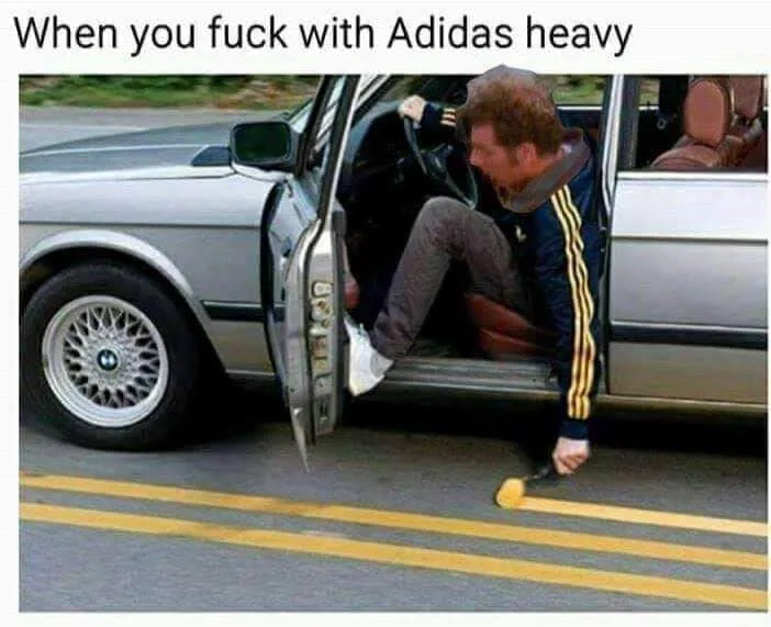 Adidas meme